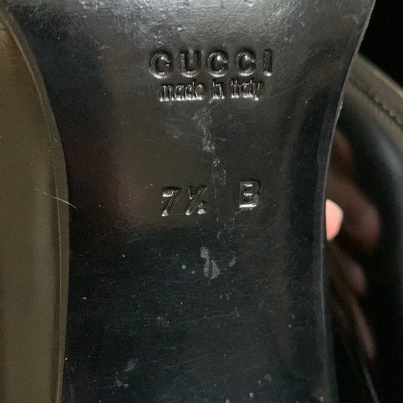 GUCCI Horse Bit Loafer Block Heel - Picture 8 of 8